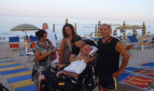 Gita al mare con gli amici